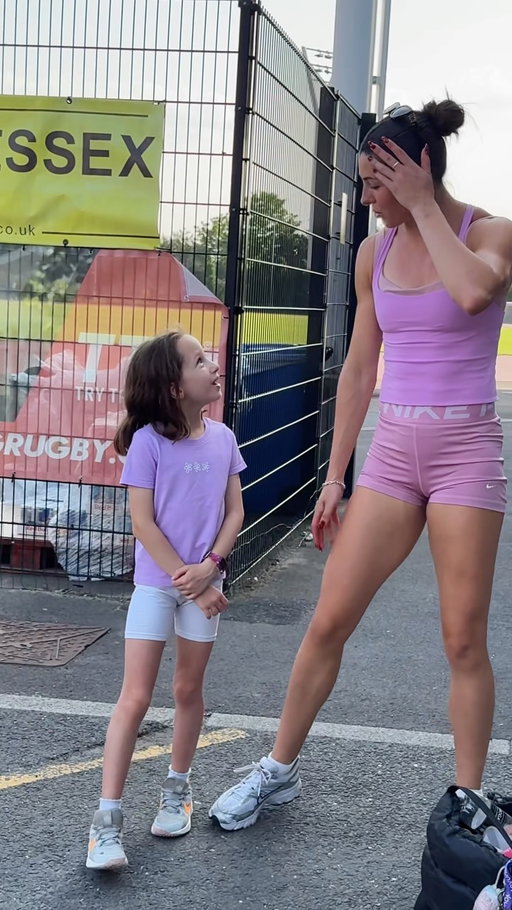 Amy Hunt will always have this little girl in her corner 🥹🫶 

#londondl #diamondleague