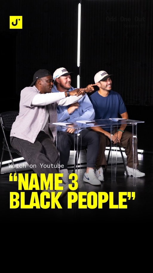 “Cardi B, my homegirl” 😭 #socialexperiment #humor #race #oddoneout #jubilee
