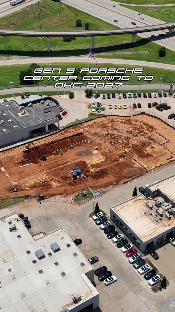 The future is under construction. 🚧

Our all-new Generation 5 Porsche Center is taking shape, and we couldn’t be more excited for what’s ahead. A new chapter for Porsche Oklahoma City is coming soon—and it’s built with our customers in mind. 😉 
__
#Porsche #PorscheOKC #PorscheDesign #ThereIsNoSubstitute #PorscheExperience