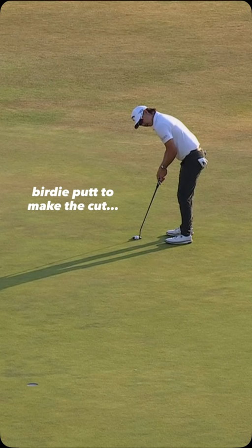 moments like these… see you on the weekend. LET HIM COOK 👨‍🍳👨‍🍳👨‍🍳 @theopen