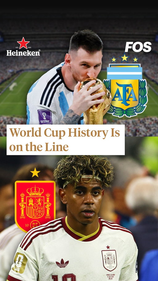 $51 million is on the line at the World Cup final between Argentina and Spain on Sunday.⁠
⁠
@bakermachado has the details. @heineken_us