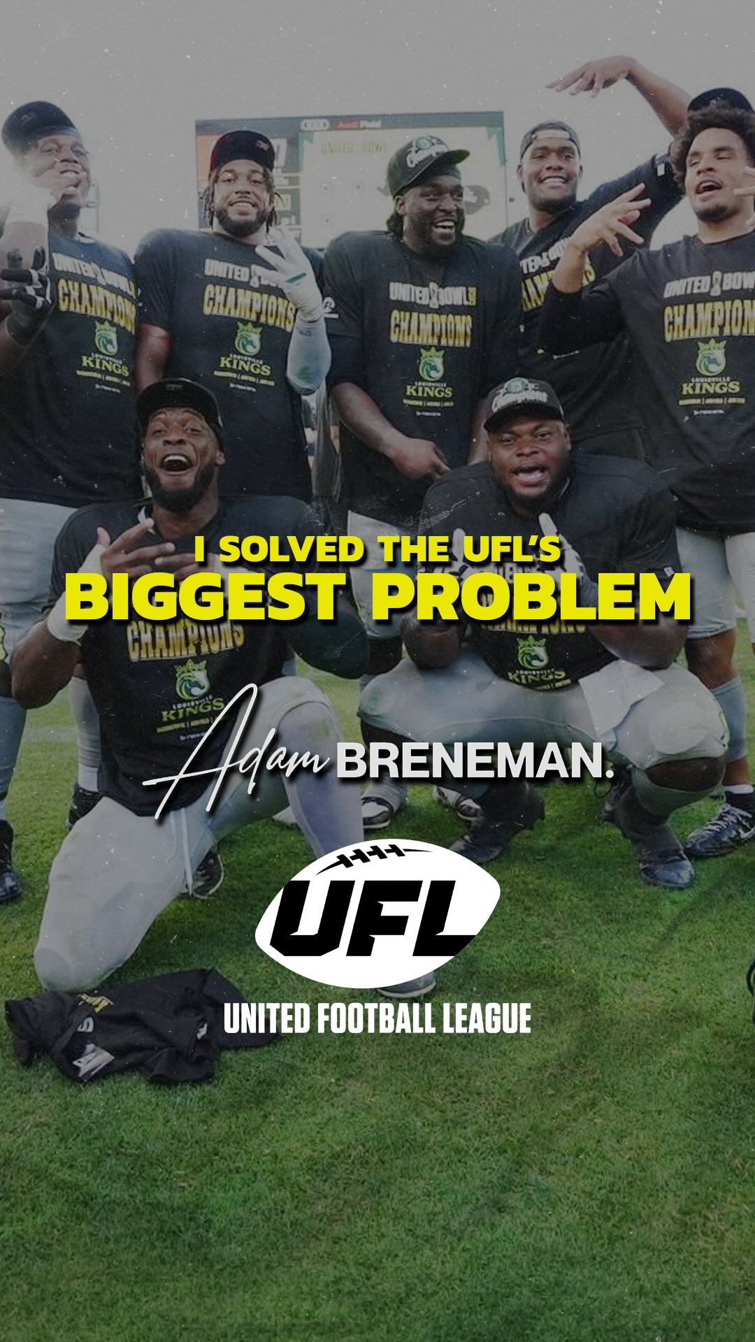 I solved one of the @ufl’s biggest problems.

Fans online are already begging for a February kickoff, and after watching every game this year, I’m with them.

The Monday after the Super Bowl is the most football-starved day on the American sports calendar. Why make fans wait another month for their next fix? The United Football League kicked off on March 27th. Next season, it should start a month earlier.

The United Bowl was electric, but it shouldn’t be played in summer heat. Football is just better when it’s cool outside.

And with Oklahoma City joining the league owner Mike Repole eyeing more expansion cities, the schedule is only getting longer. Kickoff has to move up so the season doesn’t bleed into July.

I’m with the fans on this one.