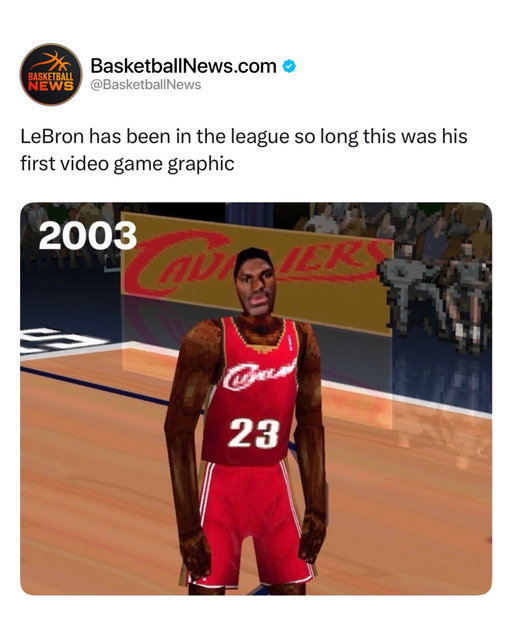 This is how long LeBron’s been dominating 😭✌️

For more than two decades, LeBron James has done something the NBA has never truly seen before: dominate across multiple eras while remaining one of the league’s defining players. From entering the league as an 18-year-old phenom to still performing at an elite level well into his 40s, he’s consistently adapted his game, elevated teammates, and remained at the center of the championship conversation. Generations of stars have come and gone, yet LeBron continues to prove he belongs among the very best every single season.

Longevity alone is impressive, but sustained greatness is what separates LeBron from everyone else. He’s piled up MVP-caliber seasons, All-NBA selections, playoff runs, and countless historic performances while evolving from an explosive athlete into one of basketball’s smartest and most complete players. Twenty-plus years later, he’s still setting the standard for excellence, proving that consistency at the highest level may be the most remarkable achievement of his legendary career.

You just found your new home for hoops content 🏀🔥 Follow @basketballnews for more!