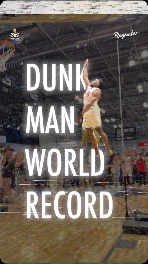 A NEW WORLD RECORD 🏆 @kingdac & @dunkmanofficial LIVE from @fanaticsfest