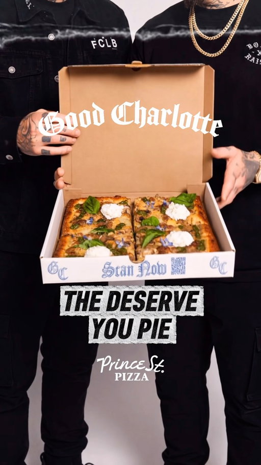 The Deserve You Pie has entered the chat. 🍕🤘

Created with @goodcharlotteband and made with a garlic cream sauce, whipped lemon ricotta, fennel sausage, mushrooms, mozzarella, pesto, basil and Pecorino Romano.

Available now through August 30 at all of our LA, Costa Mesa, Tempe, Chicago, Dallas, and Toronto locations.

Hit the link in bio for all the details on this collab & details on how you can win tickets to their show!