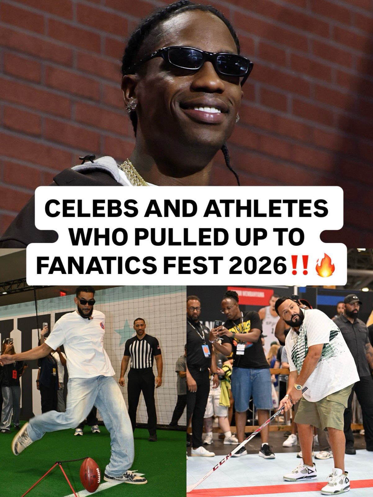 All the stars were out at Fanatics Fest 2026‼️🔥

Did y’all pull up⁉️🤔