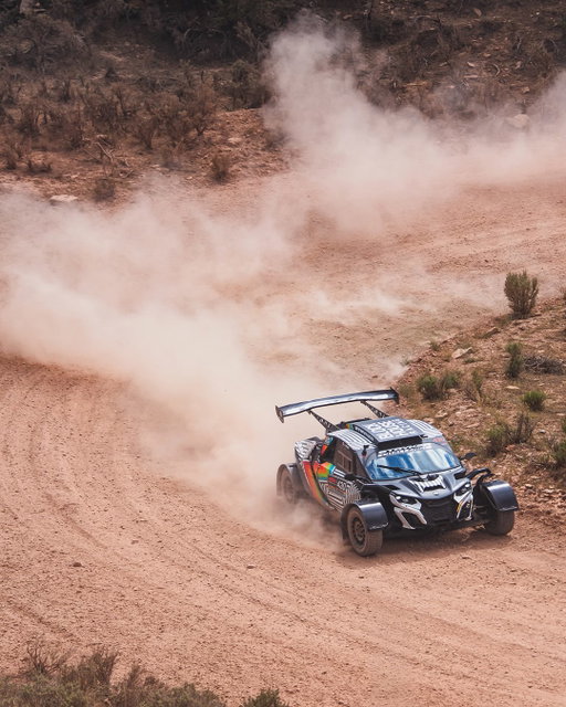 Testing was a success! She is pretty and a lot of fun on the stages! @stryker.motorsport powered by @canamoffroad Maverick R XRC I cannot wait for tomorrows stages here at Rally Colorado!