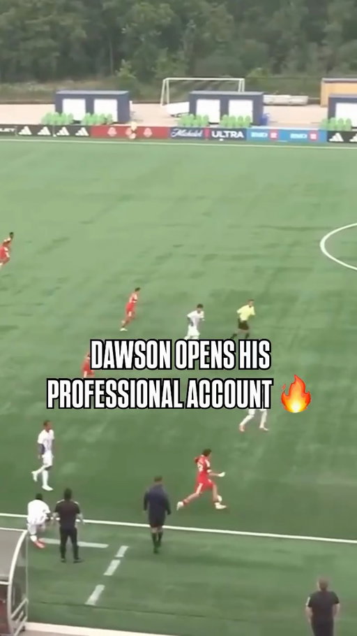 Lucas Dawson becomes the youngest player to score in TFCII history ‼️‼️‼️