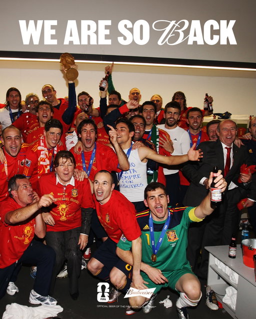 Behind every great moment, there’s a celebration. Behind the celebration, there’s a Budweiser.