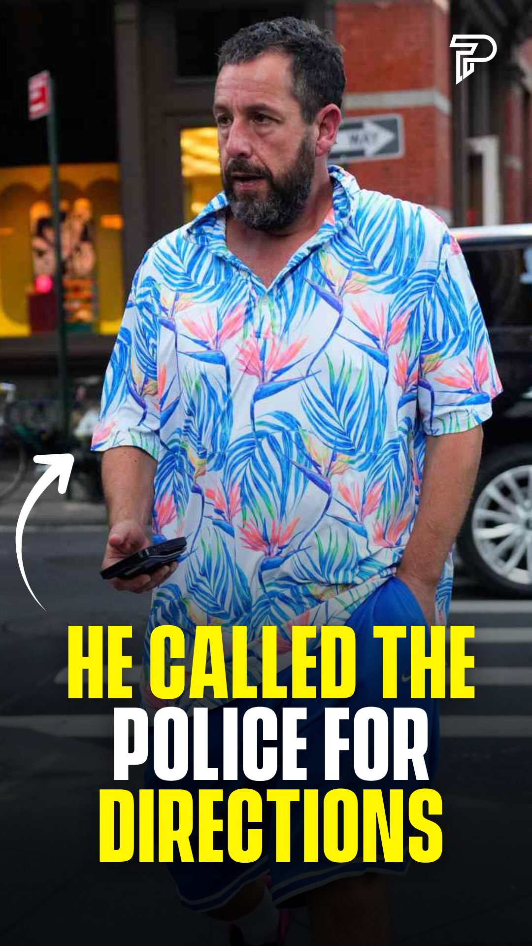 Adam Sandler called the Nantucket Police Department’s non-emergency line just 48 hours after officiating Taylor Swift and Travis Kelce’s wedding, but not to report a problem. He simply wanted to know where he could find a public basketball court.

The dispatcher directed him to the Backus Lane court off Surfside Road, and Sandler rolled up soon after and joined a group of locals mid-game. One player said he showed up, asked to stretch, and hopped straight in.

#reelheadline #pubity #viral