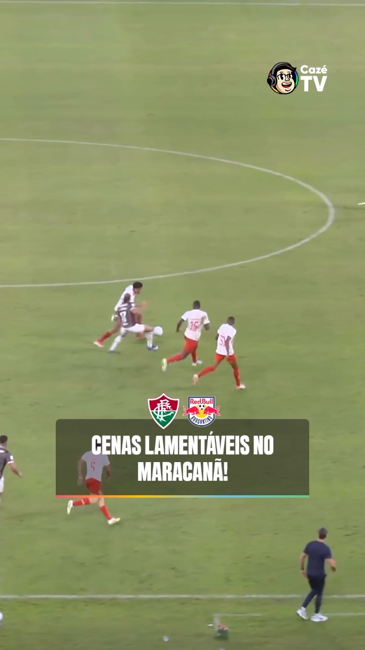 JÁ TEMOS A PRIMEIRA TRETA GENERALIZADA PÓS COPA! 🥵
O clima entre Fluminense e Red Bull Bragantino tava quente no Maracanã! 

#CoberturaCazéTV #Fluminense #RedBullBragantino #Brasileirão #FutBr cztv02