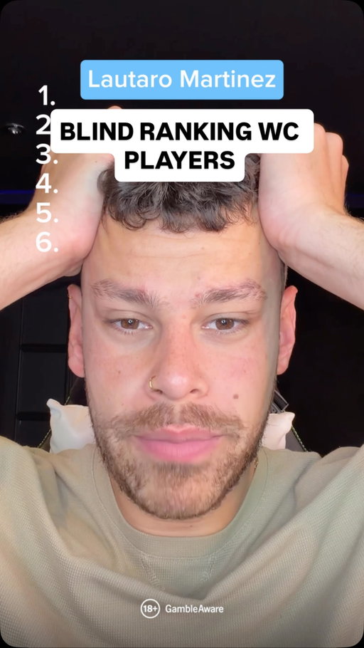 Blind ranking the players BUILT for a final 🏆 

@ladbrokes Gamble Aware 18+