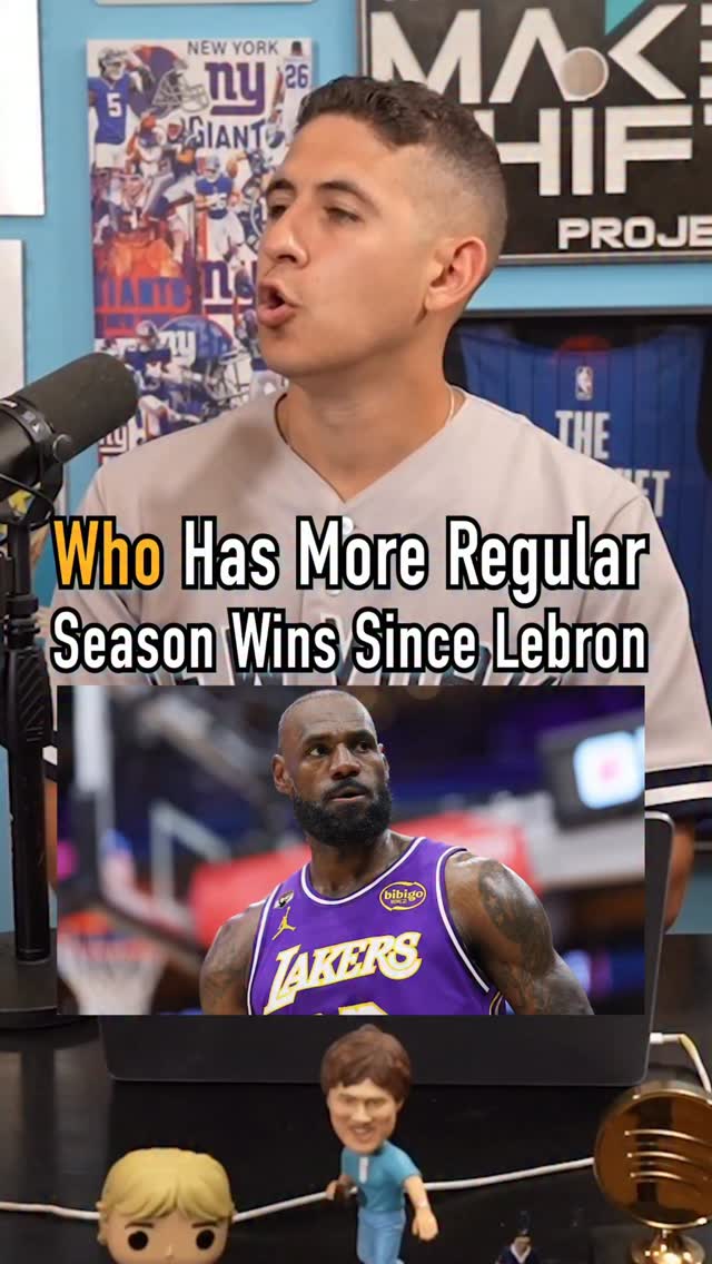WHO HAS MORE REGULAR SEASON WINS SINCE LEBRON JAMES ENTERED THE LEAGUE? 🤯