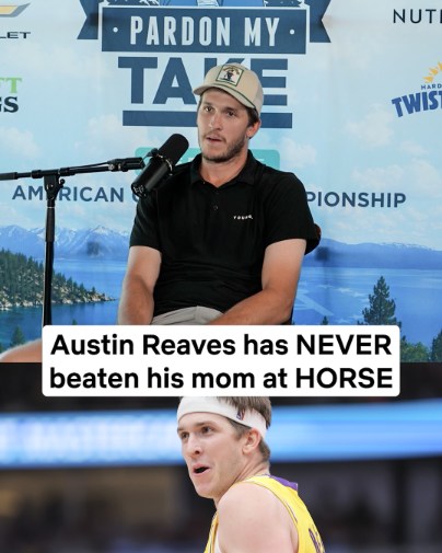 NBA All-Star Austin Reaves has NEVER beaten his mom at HORSE 
🎙️ Pardon My Take, now on Netflix 

#AustinReaves #NBA #Lakers #basketball