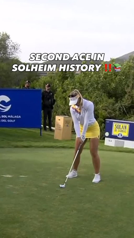 Emily Pedersen’s forever in the history books after carding this ace in 2023 😤 #LPGALookback