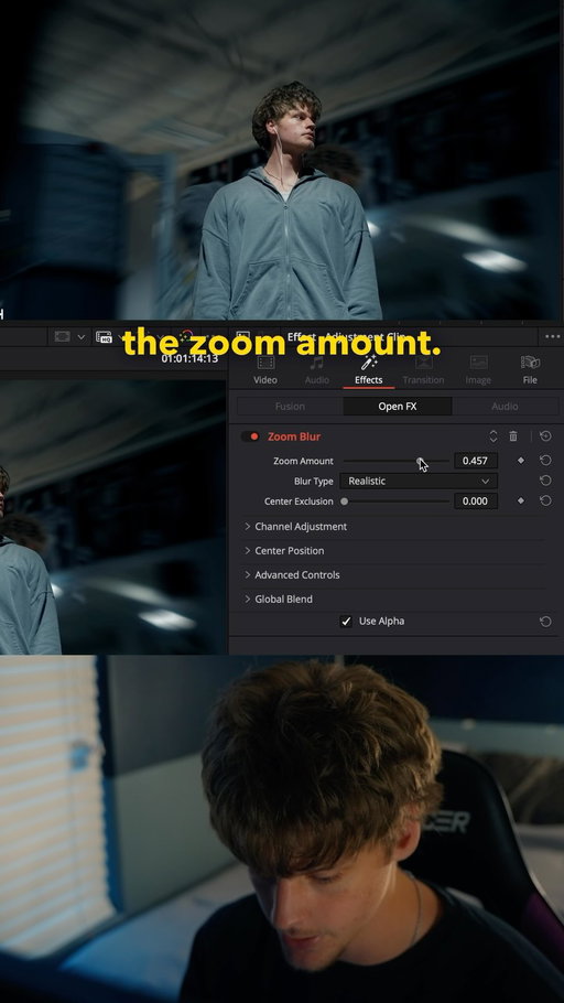 Day 17/30 of Cinematic30 

The clip reel effect is a super engaging way to hook the viewer in quick 

Most people forget to add a sound effect and that holds their video back from fulling hooking the viewer in

I personally love to add the zoom blur to create a cleaner separation from our masks and the background clips

#explore #explorepage #colorgrading #cinematography #davinciresolve
