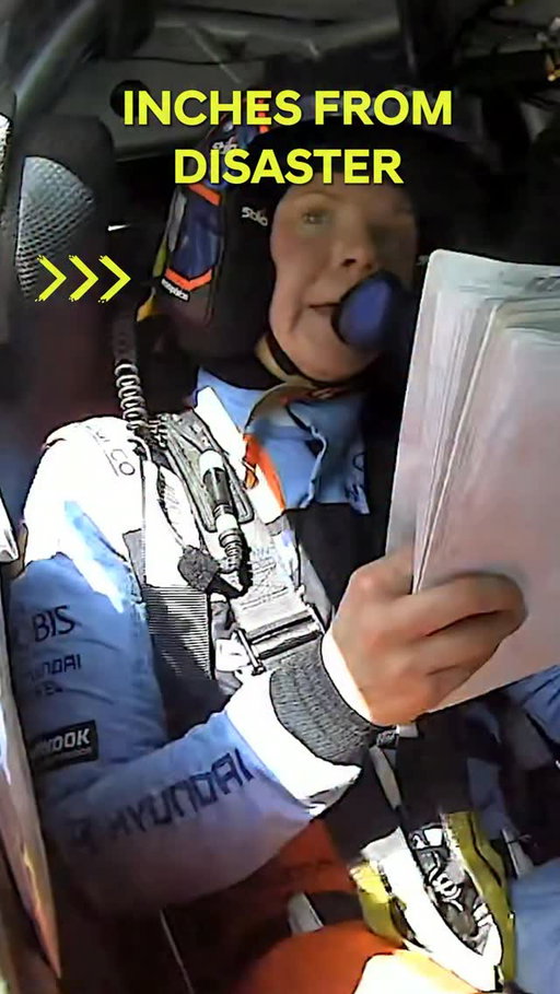 😱 HOW CLOSE WAS THAT?!

Esapekka and Enni narrowly missed the trees in this top-gear moment, and barely lost any time!

#RallyEstonia #WRC