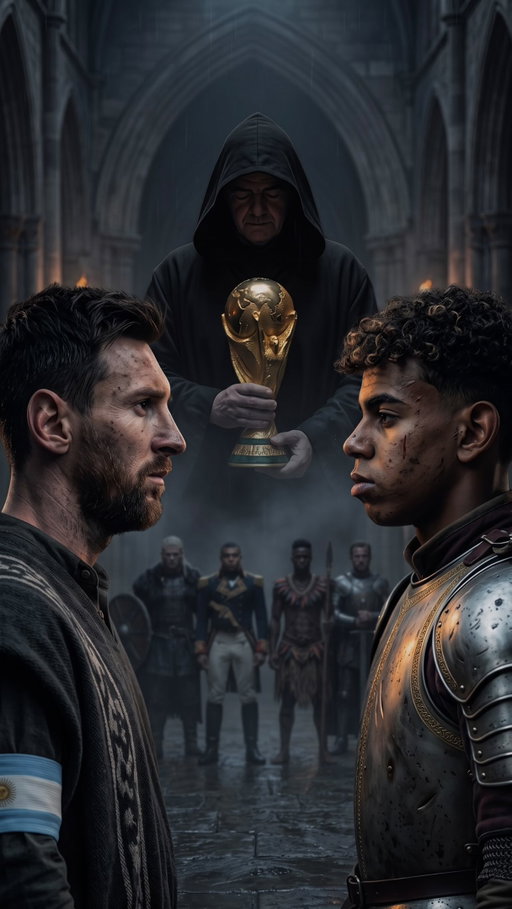 Argentina vs Spain | The Final Journey | World Cup Warriors
#Messi #Yamal #spain #WorldCup #argentina 
Created with @higgsfield.ai