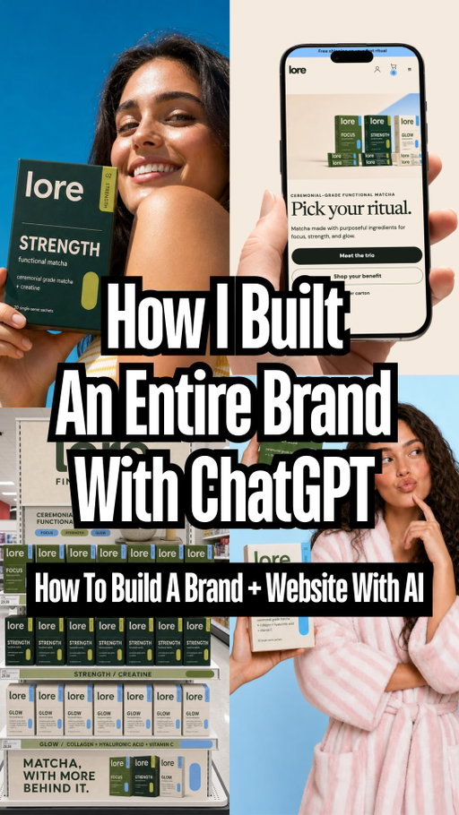 I made this entire brand with ChatGPT.

Comment "PROMPT" and I'll send you the link to the prompts I used. 

From the concept and packaging to the hyper realistic images and even a fully functional Shopify website.

The reason this is possible is ChatGPT Work, powered by GPT-5.6. 

Instead of treating every prompt like a new conversation, Work can reason across an entire project.

ChatGPT Work is available today in @chatgpt on web and mobile for Pro, Enterprise, and Edu, with Plus and Business rolling out over the next few days. In the ChatGPT desktop app, Chat, Work, and Codex are available on every plan, including Free, and are available globally on Windows and Mac.

Go download the new ChatGPT desktop app and build something.

#ChatGPT_Partner #brand #marketing
