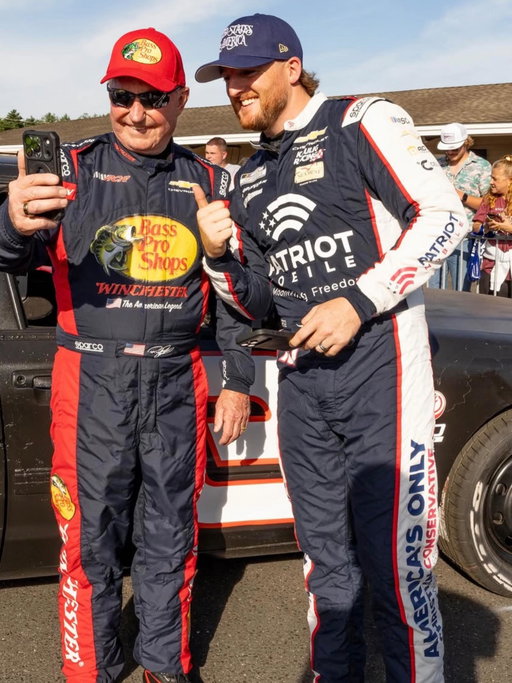 Made memories with my Hero last night! Thanks for making it happen Cleet @garrett_1320video