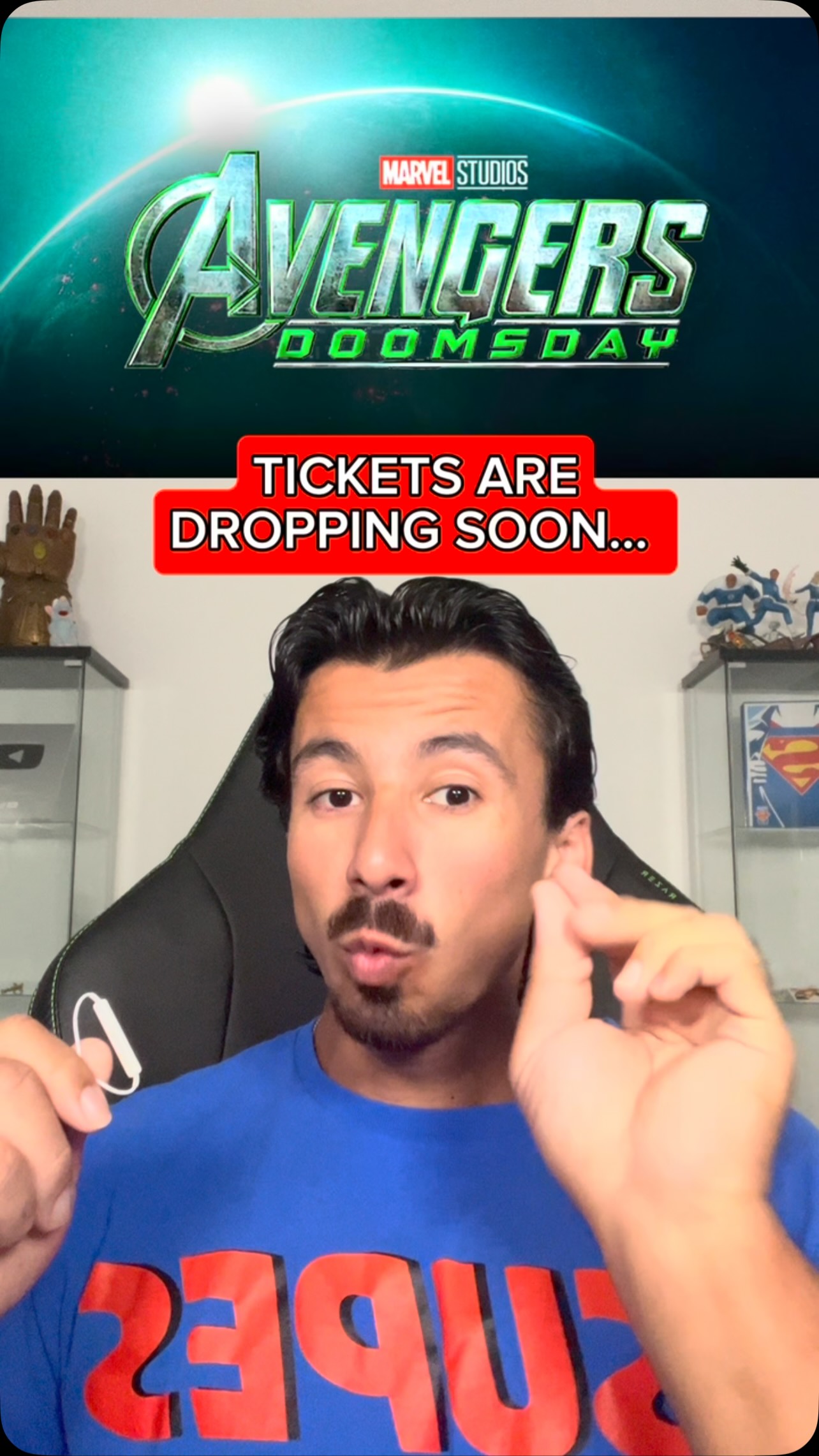 Avengers Doomsday Tickets are dropping Monday!🚨 #avengersdoomsday #movie
