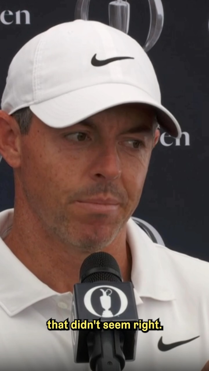 Rory McIlroy weighs in on Bryson DeChambeau's penalty and the ensuing scenes.