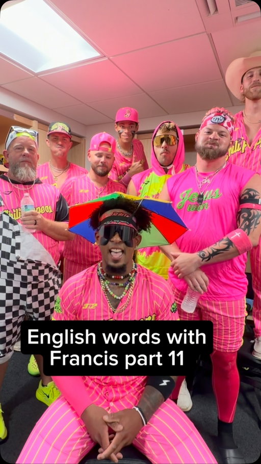 Comments good words for part 12!!! I think I’m getting too good!!!😂

#entertainment #baseball #learningenglish #foryou #funny