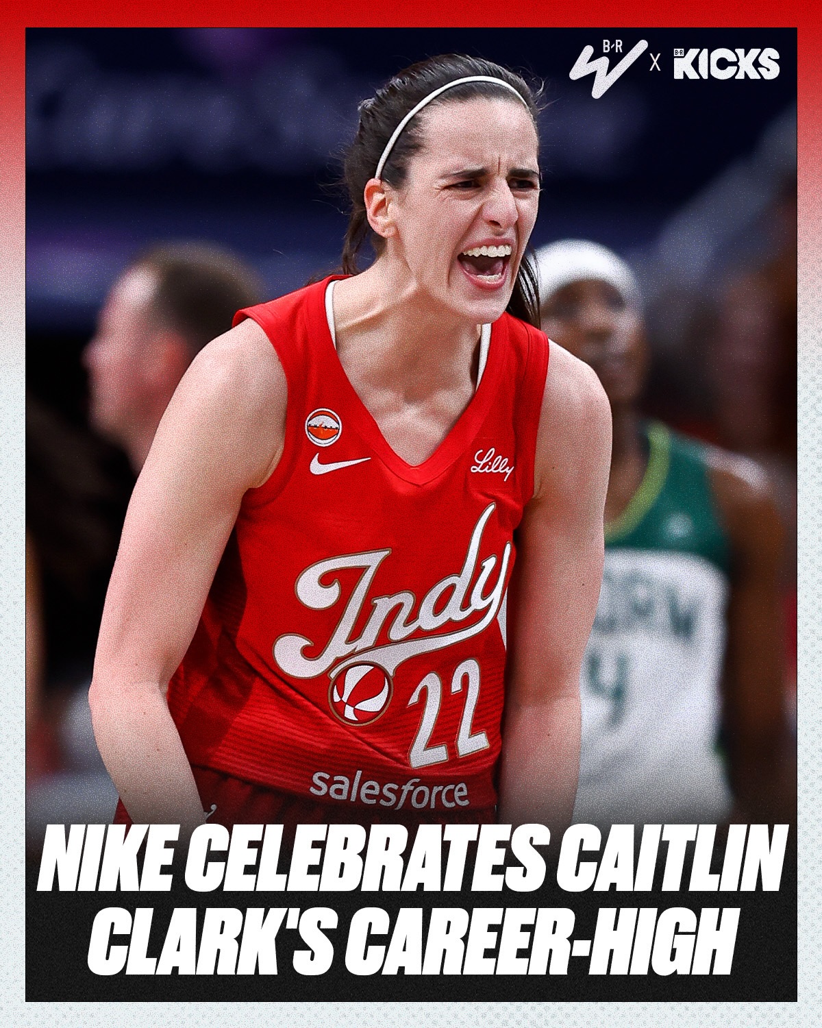Nike celebrated Caitlin Clark’s 45-point career-high game against the Storm 🔥

She’s the first player in WNBA history with 40 points and 10 assists in a game 🤯

(via @nikebasketball)