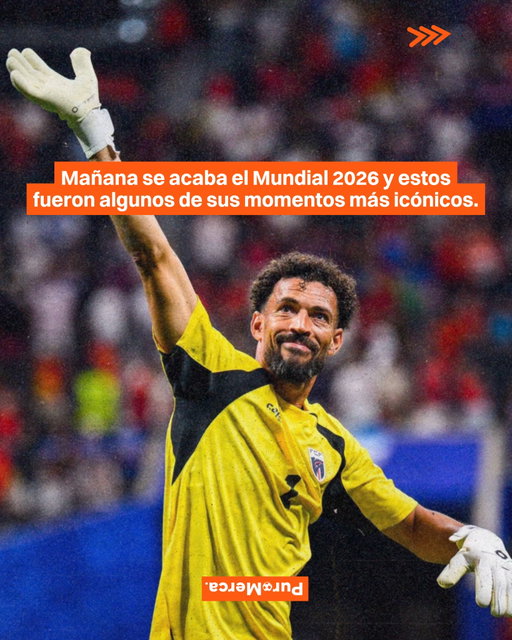 Mañana se acaba el Mundial 2026. 👋⚽

Semanas de goles, partidos sufridos y momentos que van a quedar en la memoria... desde el remo de Noruega hasta nuevas estrellas que se ganaron a la audiencia. 🌎🏟️

Las marcas, los memes y los trends también jugaron su partido y dejaron momentos que no olvidaremos. 📲🔥

¿Cuál fue tu momento favorito de la Copa Mundial de la FIFA 2026? 👀

#PuroMerca 🧡
