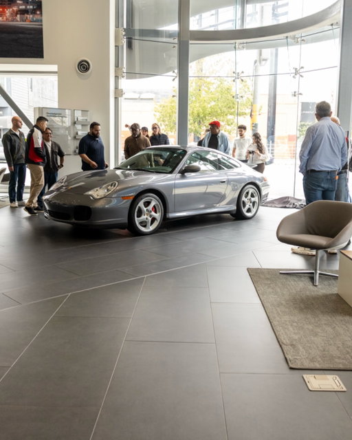 This morning we pulled the cover off our entry for the 2026 Porsche Classic Restoration Challenge: a 2003 911 Carrera 4S.

Two seasons. Two Area West Restoration wins. Now the team goes again, with technician Noah Saldaña leading the build and the team behind him, one panel at a time.

Coffee, pastries, and a showroom full of people who understand why this car matters. Thank you to everyone who came out.

Follow along as the restoration unfolds. 
Every milestone, every setback, every detail.

Next stop Werks Reunion 

#PorscheChallenge26