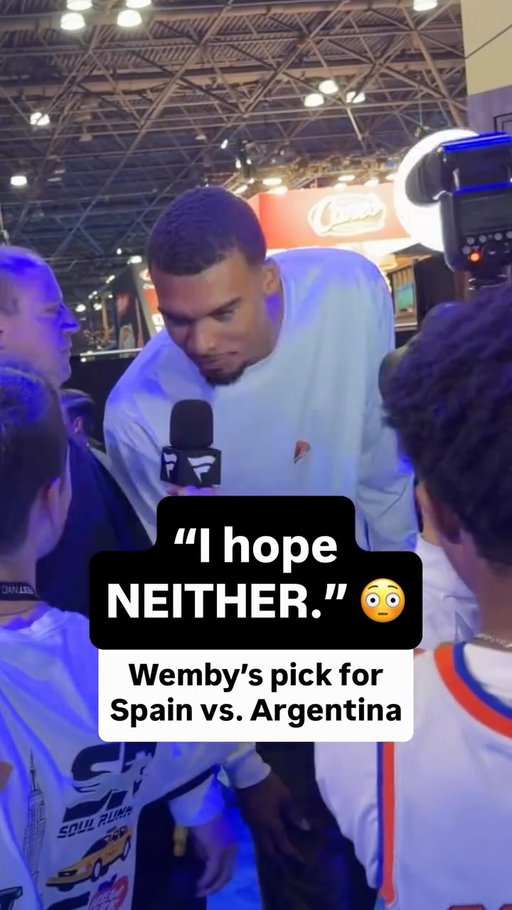 Wemby doesn’t want Spain OR Argentina 😭

All loyalty from the French superstar 🇫🇷

#wemby #victorwembanyama #wembanyama #worldcupfinal #fifaworldcup2026