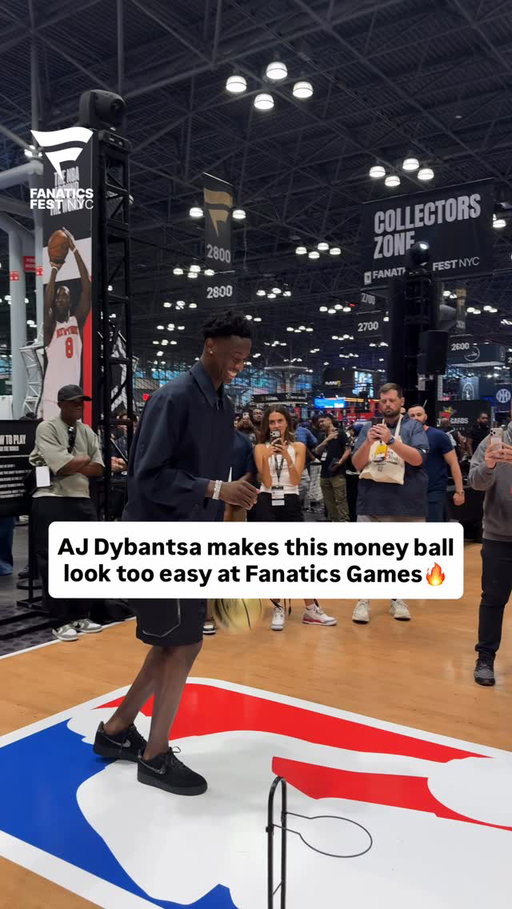Slight work for the No. 1 pick 🧙