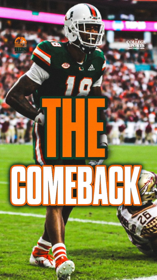 The 20-point comeback against Florida State in 2018 was electric🔥🙌

(🎥: @espn)

•
•
•
•
#ItsAllAboutTheU #Canes🙌 #MiamiHurricanes #TheU #miami