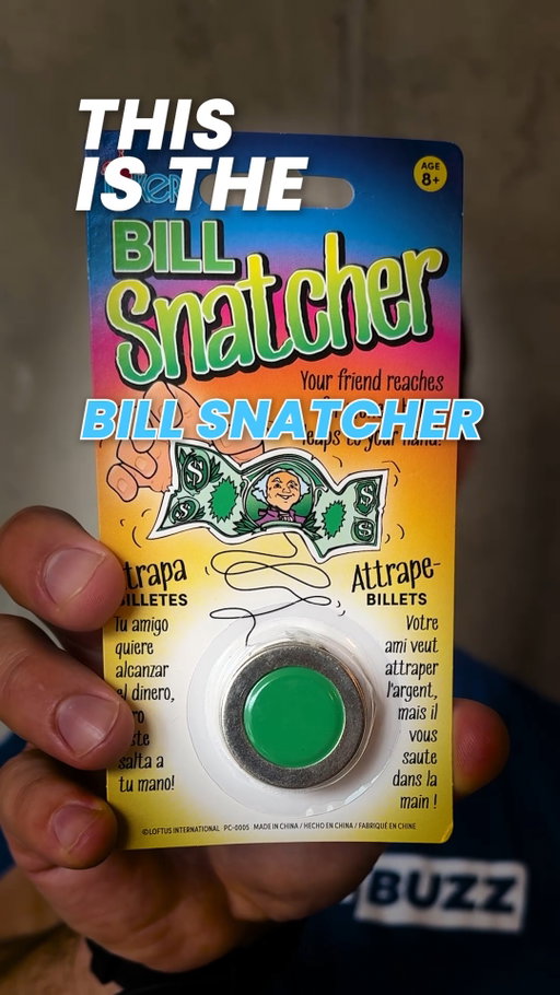 The Bill Snatcher is a classic novelty toy designed to pull off the ultimate bait-and-switch prank. By attaching a retractable string to a dollar bill, you can trick people into thinking they’ve found free money, only to snatch it away at the last second.

While this makes for a hilarious street prank, it also perfectly illustrates a dangerous trap in our own money management. There are countless financial "opportunities" that look just like free money, whether it's a get-rich-quick scheme, an unregulated crypto token, or a sketchy online course promising overnight success. Falling for these too-good-to-be-true offers is one of those bad spending habits that will quickly leave you empty-handed and stuck living paycheck to paycheck. Developing true financial literacy means understanding that there are no magic shortcuts to wealth. If something seems like an easy, risk-free way to make a fortune, it is almost certainly a financial bait-and-switch. True wealth building requires due diligence, patience, and making smart money moves that are backed by real data, not just a flashy presentation. The ultimate goal of financial independence is to build a reliable portfolio so you never have to gamble your personal budget on a financial illusion.

This video is proudly sponsored by FinanceBuzz, the ultimate platform to simplify your financial decisions. If you want to build a bulletproof financial plan, they make it incredibly easy to compare personal financing options, find the best debt consolidation loans to crush high interest, or do a proper cash back credit cards comparison to safely earn rewards on every purchase. It is the smartest way to protect your cash and grow your wealth.

#prank #moneyscam #wealthbuilding #RealMoneyPatterns #financechannel