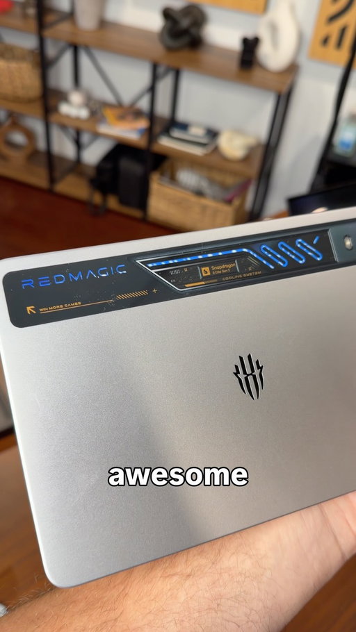 The REDMAGIC Astra 2 Gaming tablet has liquid cooling you can see!! #tech #tablet #android #redmagic @redmagicgaming