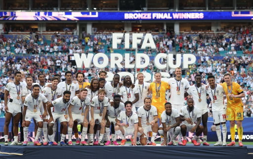 Our #ThreeLions’ best finish at a @FIFAWorldCup since 1966 🥉