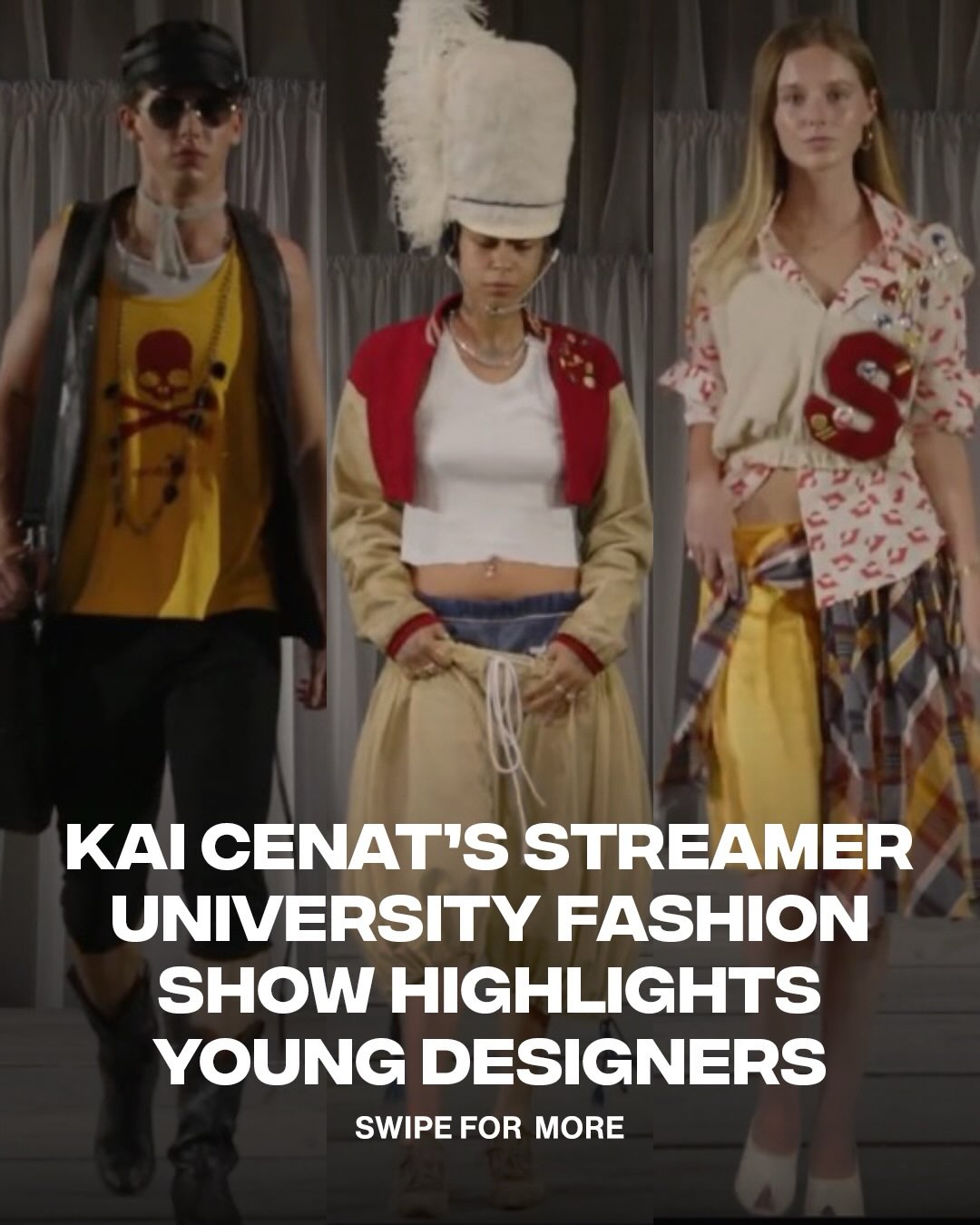 Kai Cenat is putting on young designers at Streamer University 🔥

Kai’s Streamer University hosted its own fashion show with multiple young designers showcase custom looks that they made by hand in only 2-3 week 🔥

How do you think they did? 👀