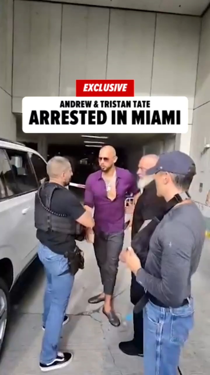 🚨 EXCLUSIVE: Andrew and Tristan Tate were taken into custody Saturday afternoon outside the James L. Knight Center ... an event space in the downtown area of the South Florida city where IBA Bareknuckle 6 is set to go down.