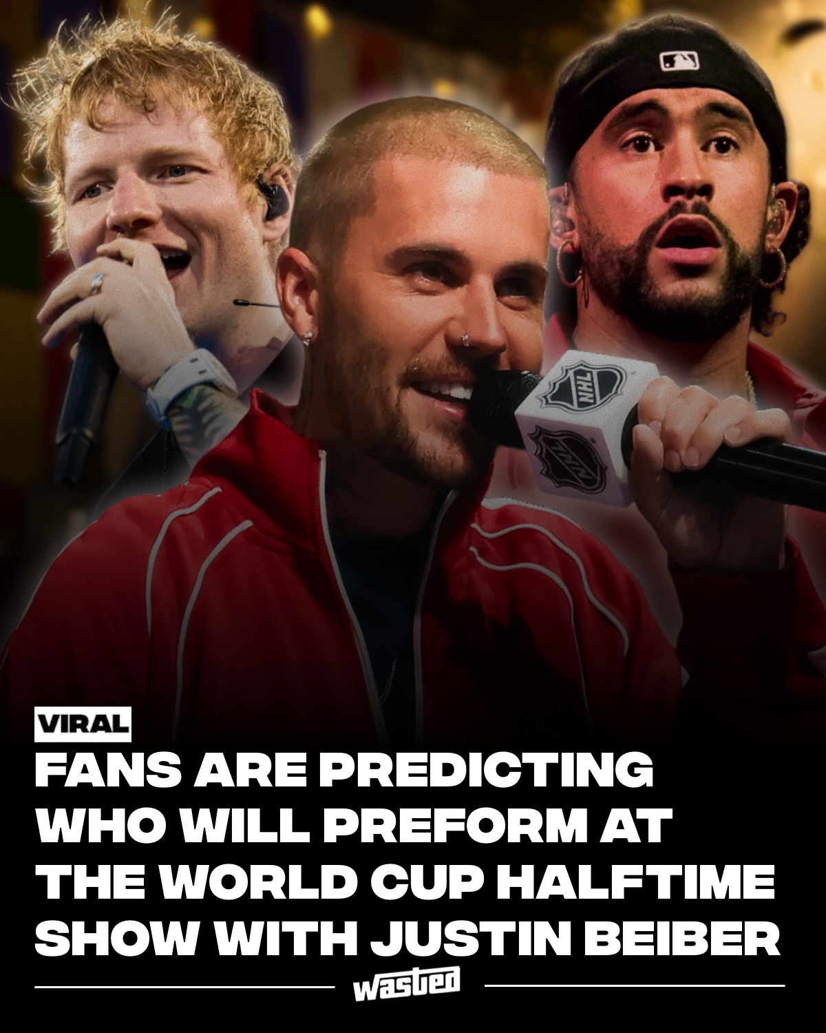 Perform ** The first-ever FIFA World Cup Final Halftime Show is almost here… and Justin Bieber isn’t taking the stage alone. 👀

According to traders on @Kalshi, Swae Lee is currently the favorite to join him, with Post Malone, Sabrina Carpenter, and KAROL G all in the mix.

More than $2.2M has already been traded on the market. Who do you think shows up on Sunday?
#KalshiPartner