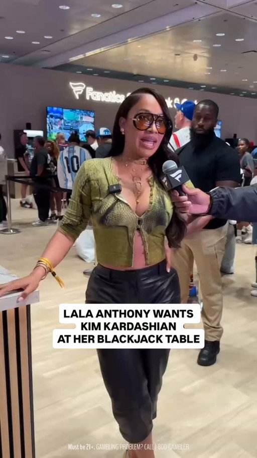 @lala is bring @kimkardashian @michaelrubin and @theofficialai3 with her to the casino 🤞