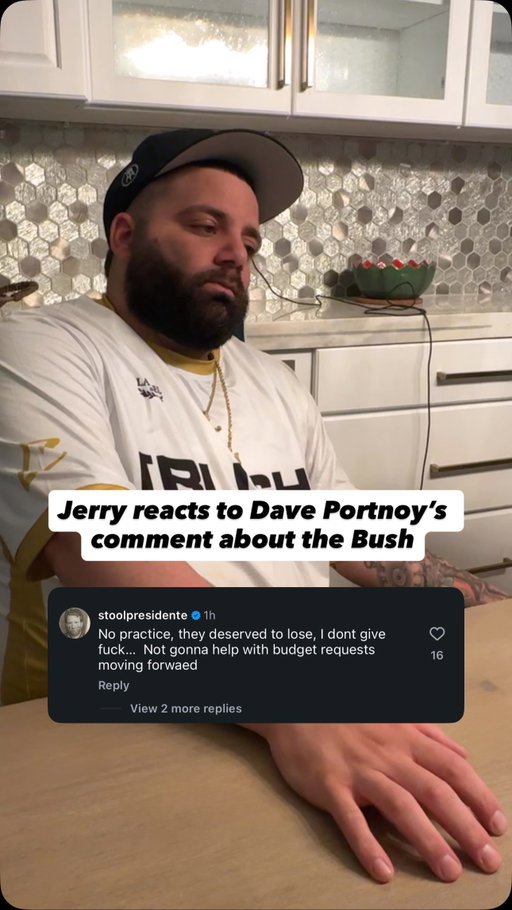 Dave Portnoy speaks about the Bush