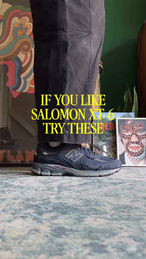 Salomon XT-6 is such a popular shoe so if you feel like switching it up here are some that are my go-to alternatives. Casual hike inspired shoes and general comfort sneakers that hit the spot.

NEW BALANCE 2002R RIPSTOP PROTECTION PACK
KEEN JASPER
END x SALOMON XT-WHISPER VOID AVOCADO
KEEN x GRAMICCI JAPSER ZIONIC
THE NORTH FACE GLENCLYFFE