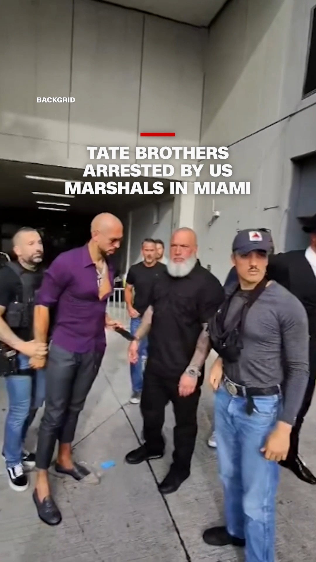 US Marshals arrested social media influencers Andrew and Tristan Tate in Miami on an extradition request from the United Kingdom following an investigation into sexual offenses reported by seven victims, according to the UK Crown Prosecution Service. 

Tap our link in bio for more.