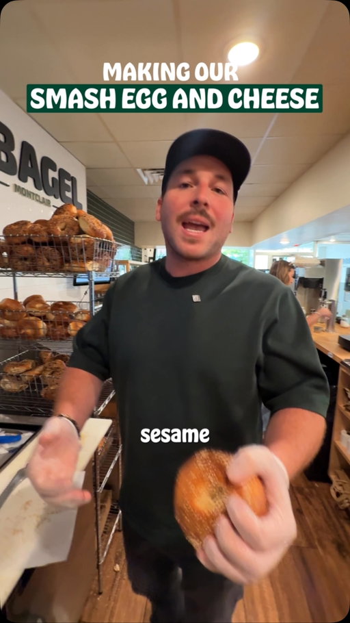 Making the Smash Sausage Egg n Cheese!