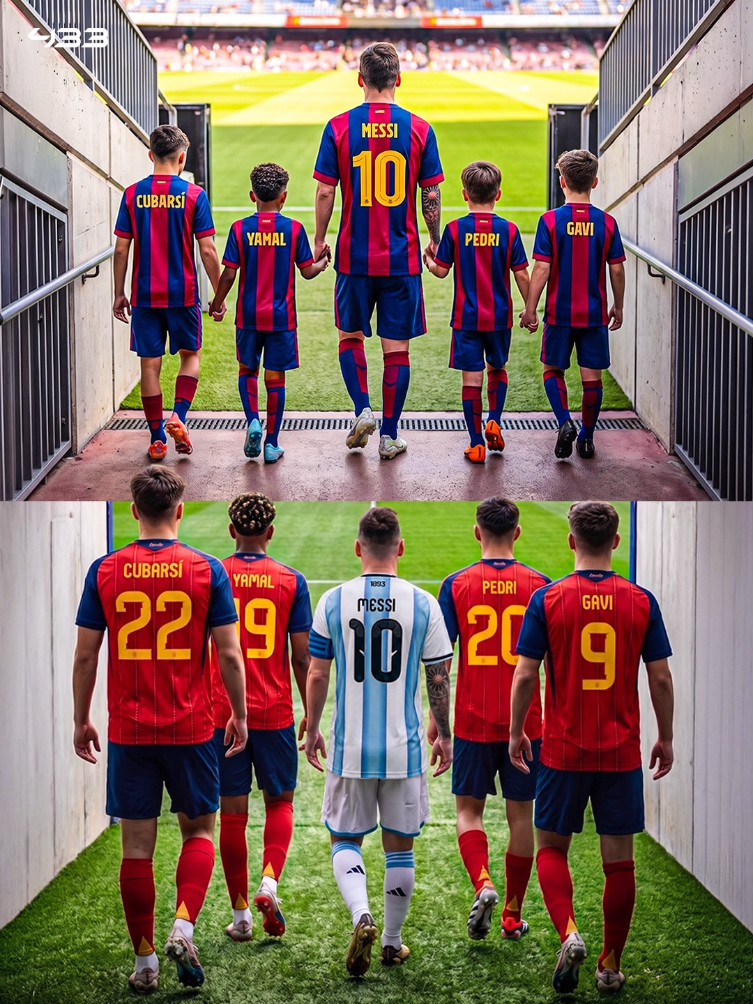 𝐓𝐇𝐄𝐘 𝐆𝐑𝐄𝐖 𝐔𝐏 𝐅𝐀𝐒𝐓 🥹

Messi watched the Barça boys grow up. Now they’re sharing the biggest stage of them all 🤩

𝑻𝒊𝒎𝒆 𝒇𝒍𝒊𝒆𝒔 𝒘𝒉𝒆𝒏 𝒚𝒐𝒖’𝒓𝒆 𝒉𝒂𝒗𝒊𝒏𝒈 𝒇𝒖𝒏 ✨