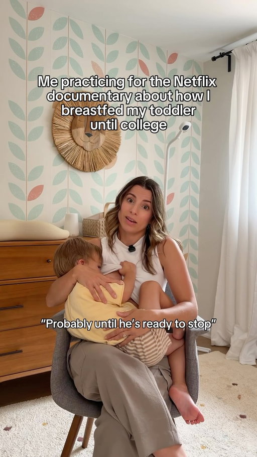 Finally addressing all the “when are you planning to stop breastfeeding?” comments I’ve gotten since he turned one…