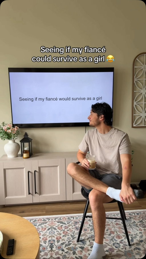 I don’t think he quite understands how this works hahaha 
.
.
#couplesofig #phoebeanddan #coupleshumor #relationshipstruggles #couplescontent