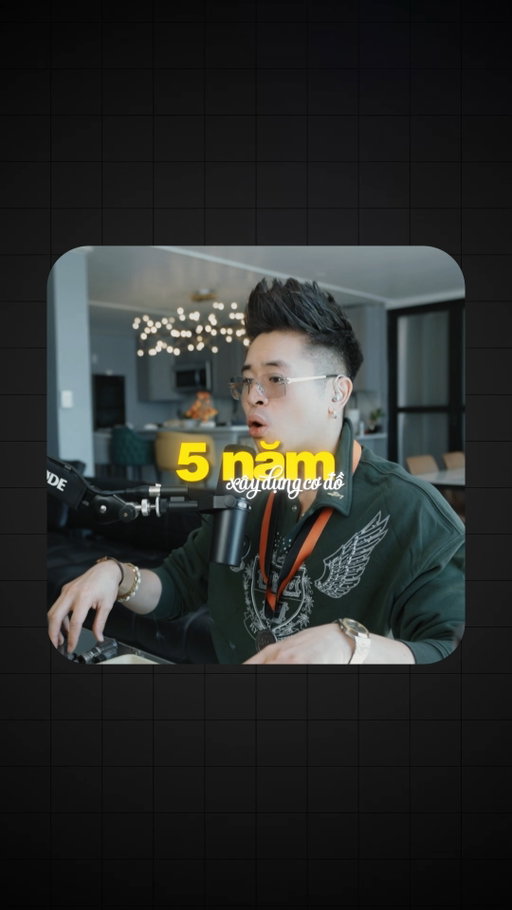 5 NĂM đổi lấy SỰ THĂNG HOA. #rawjamintran #benjamintran