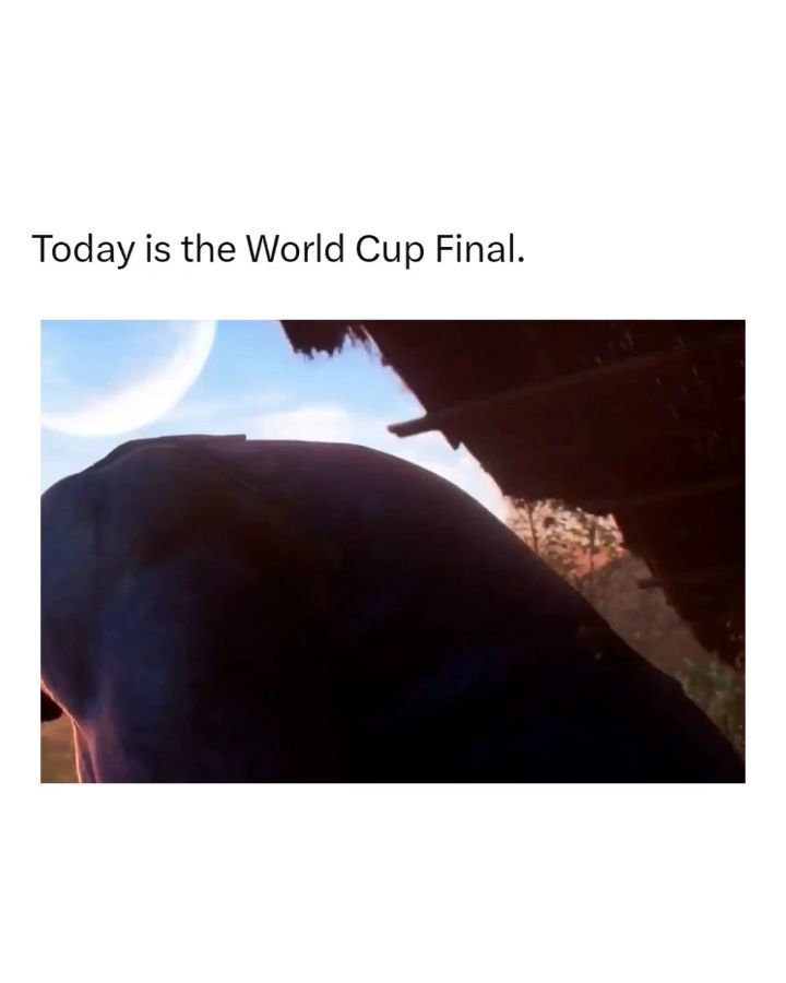 no matter what happens, half the internet is logging off angry 😭

One last Messi World Cup game. That sentence alone feels unreal. The 2026 FIFA World Cup Final is here as Argentina takes on Spain, with kickoff at 4:30 AM IST on July 20 for fans in India. Argentina is chasing back-to-back World Cup titles, while Spain arrives on a 37-match unbeaten run under Luis de la Fuente. Safe to say, nobody is sleeping tonight.

The funniest part is that Messi's final World Cup match comes against Lamine Yamal, the same kid he famously held as a baby in a 2007 charity photoshoot. Football really has the wildest scripts. Whether you're cheering for Argentina, Spain, or just hoping for a classic, this is one of those games you'll remember for years.
