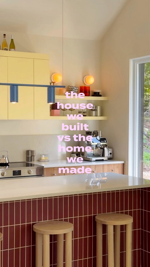 The house we built VS the home we made! 🎨

Wouldn’t have been possible without the help and support of @demuy.studio, who designed both our bathrooms and kitchen. Crazy to think it’s been almost a year separating the construction footage from the final look of these spaces! 

Big thanks to our collaborators:
Kitchen & bathroom cabinets → @ateliersjacob
Light fixtures → @luminaire_authentik
Wood flooring → @cplabrosse 
Ceramic tiles → @ceragres
General contractor → @delabellejob
Kitchen island stools → @studiosupersunday